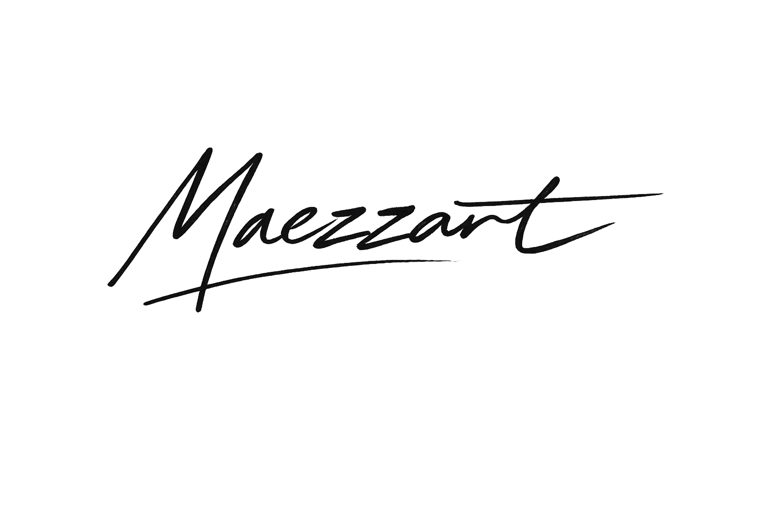 Maezzart signature logo